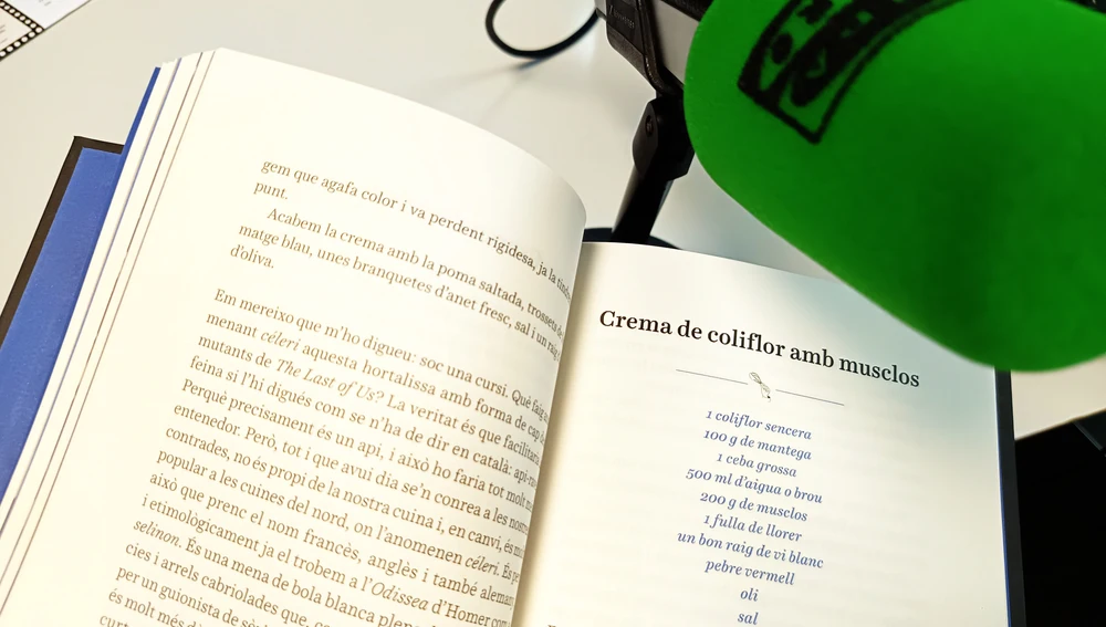 Una de les pàgines del llibre d'Ada Parellada 'Els plats del dia' (Rosa dels Vents), que inclou receptes del Semproniana Una de les pàgines del llibre d'Ada Parellada 'Els plats del dia' (Rosa dels Vents), que inclou receptes del Semproniana