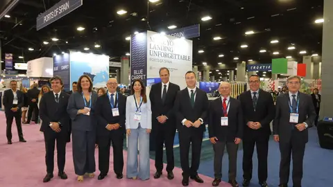 Almería promociona su puerto en la mayor feria mundial de cruceros Almería promociona su puerto en la mayor feria mundial de cruceros