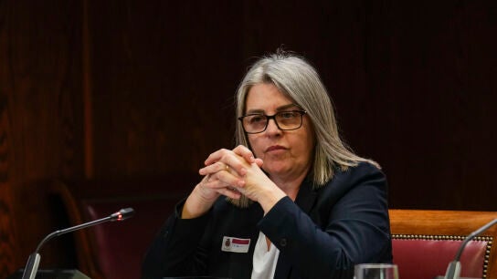 Francisca Mu&ntilde;oz, extrabajadora de la cooperativa Noran y esposa del exdiputado socialista Santos Cerd&aacute;n