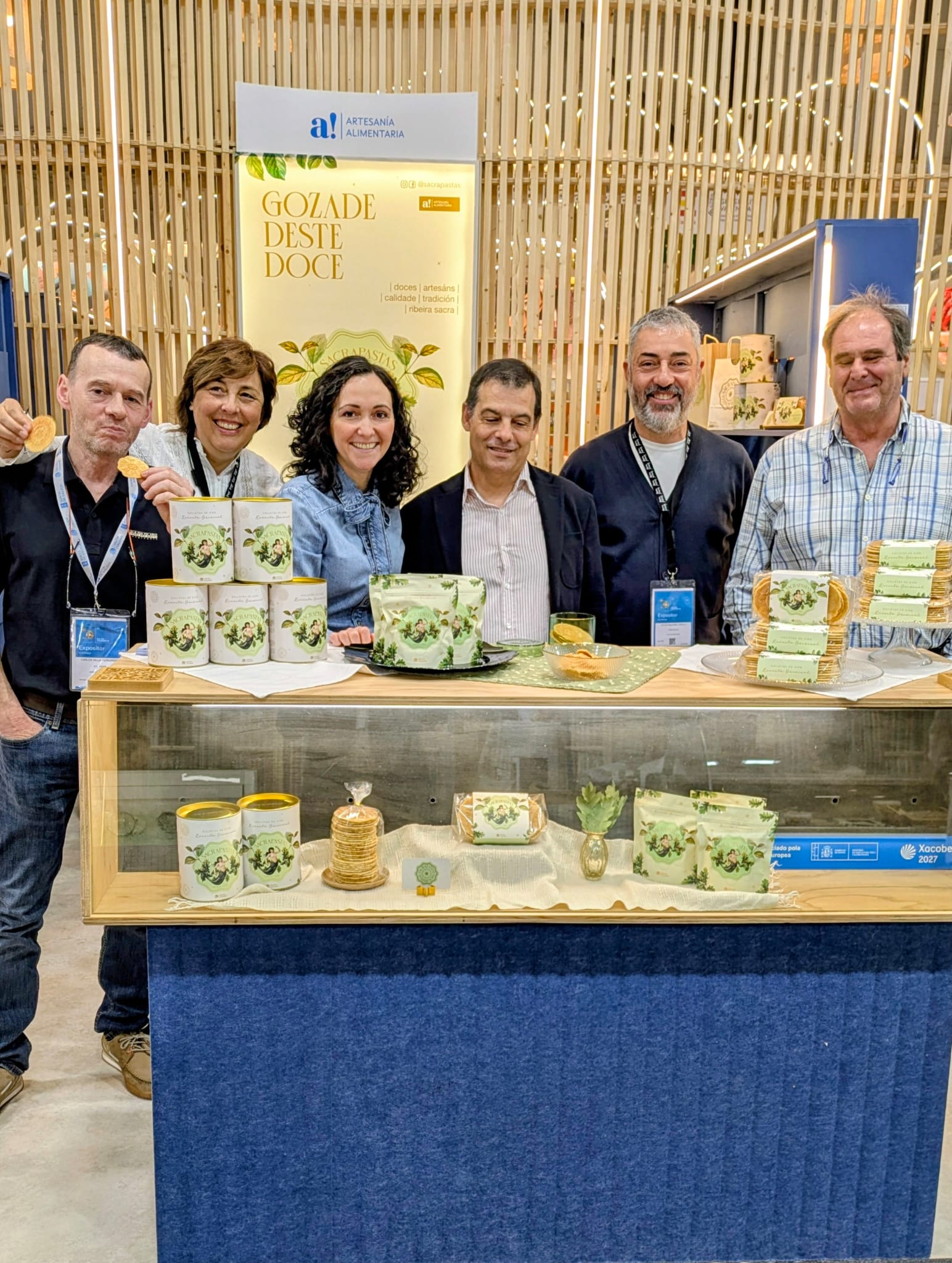 Sacrapastas ve no Salón Gourmets o escenario ideal para promociar as Galletas de Xián fóra de Galicia Sacrapastas ve no Salón Gourmets o escenario ideal para promociar as Galletas de Xián fóra de Galicia