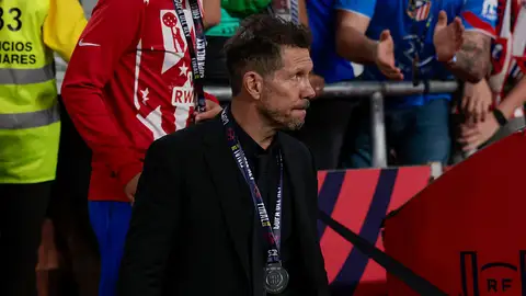 Simeone tras la final de Copa del Rey Simeone tras la final de Copa del Rey