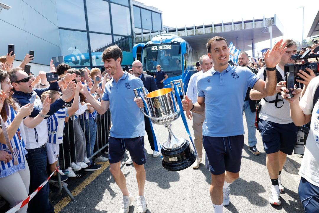 Todo listo para la gran fiesta de la Real Sociedad Todo listo para la gran fiesta de la Real Sociedad
