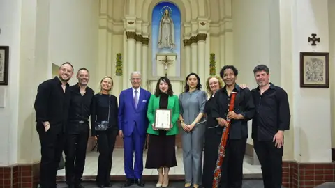 La Orquesta de Extremadura recibe en Bolivia el Premio Iberoamericano de Música de la Fundación Carlos III La Orquesta de Extremadura recibe en Bolivia el Premio Iberoamericano de Música de la Fundación Carlos III