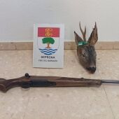 Objetos intervenidos por la Guardia Civil