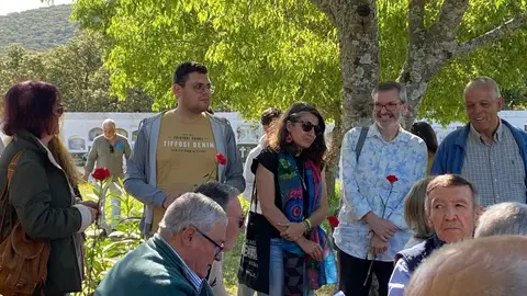 Irene De Miguel reivindica la necesidad de la memoria para "seguir avanzando hacia sociedades fraternas y sanas" Irene De Miguel reivindica la necesidad de la memoria para "seguir avanzando hacia sociedades fraternas y sanas"