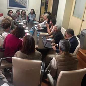 Reunión en el Ayuntamiento de Puerto Real Reunión en el Ayuntamiento de Puerto Real