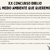 Onda Cero Sagunto convoca el XX Certamen del Concurso de dibujo 'El medio ambiente que queremos" para el alumnado de Primaria
