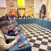 Reunión del alcalde de Elche con integrantes de la FOPA.