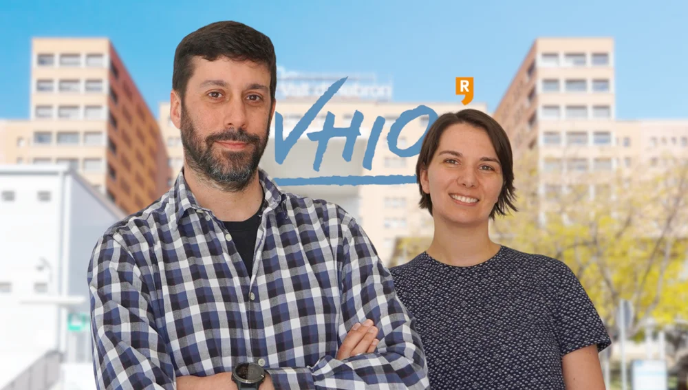 José Antonio Seoane, cap del Grup de Biologia Computacional del Càncer del VHIO, amb Silvana Maas, investigadora postdoctoral i autora de l'estudi del VHIO José Antonio Seoane, cap del Grup de Biologia Computacional del Càncer del VHIO, amb Silvana Maas, investigadora postdoctoral i autora de l'estudi del VHIO