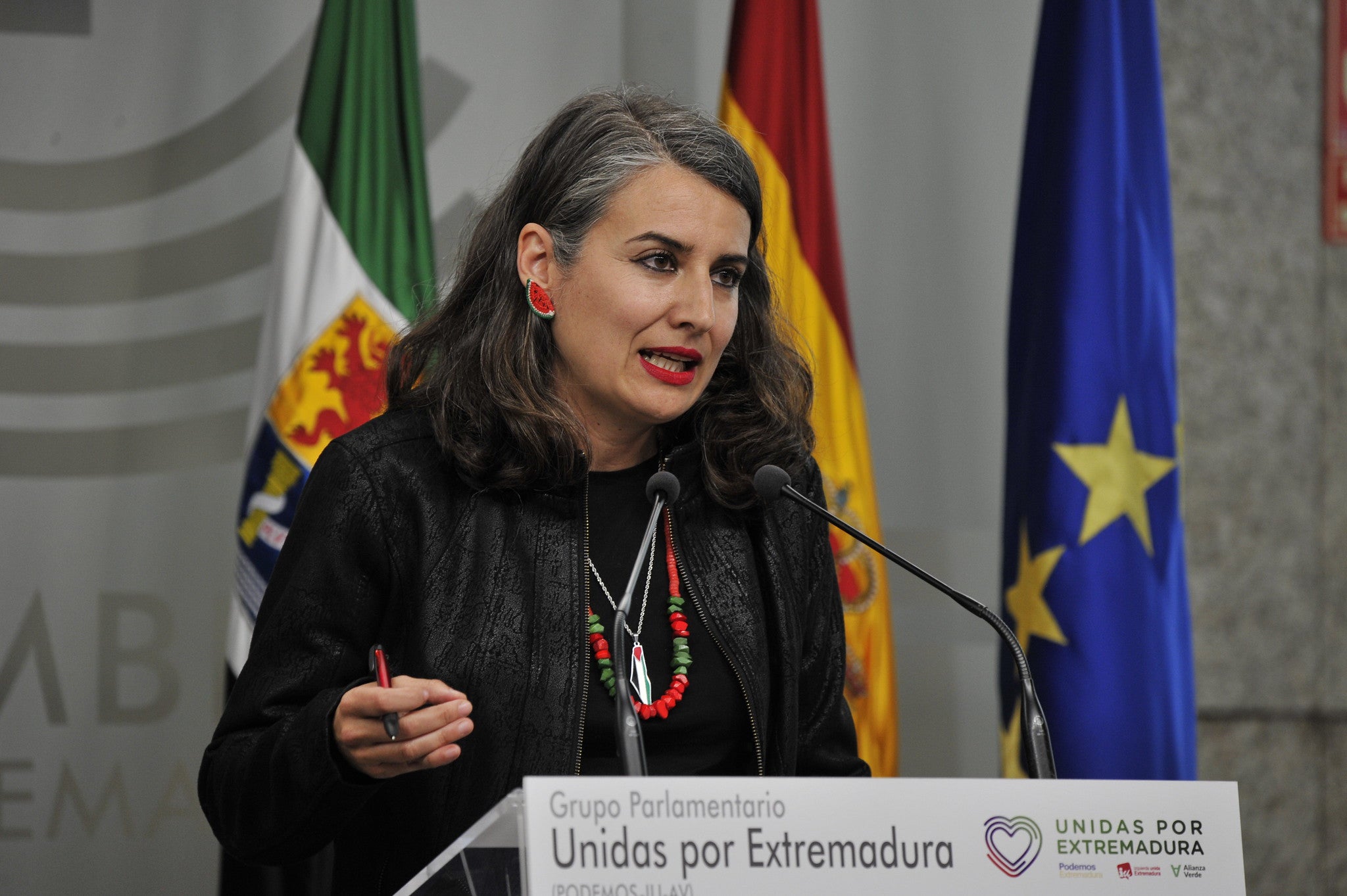 Irene de Miguel: “Con la firma de este acuerdo de gobierno María Guardiola ha cavado su tumba política” Irene de Miguel: “Con la firma de este acuerdo de gobierno María Guardiola ha cavado su tumba política”