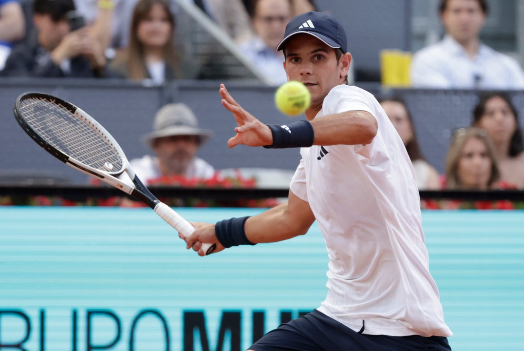 Rafa Jódar, remontada y primer triunfo en Madrid Rafa Jódar, remontada y primer triunfo en Madrid