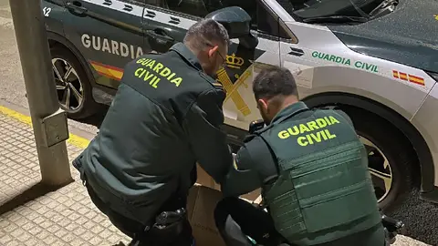 Actuación de la Guardia Civil en Carlet Actuación de la Guardia Civil en Carlet