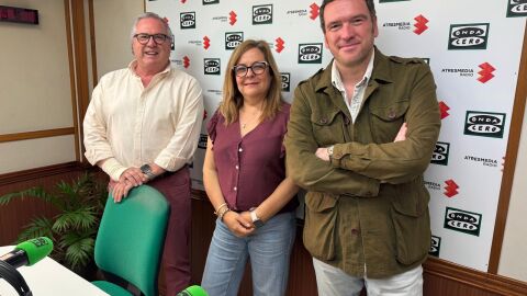 Sito Cantero, Consoli Romero y Marcelino Abenza