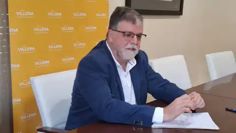 Fulgencio Cerdán, alcalde de Villena. Fulgencio Cerdán, alcalde de Villena.