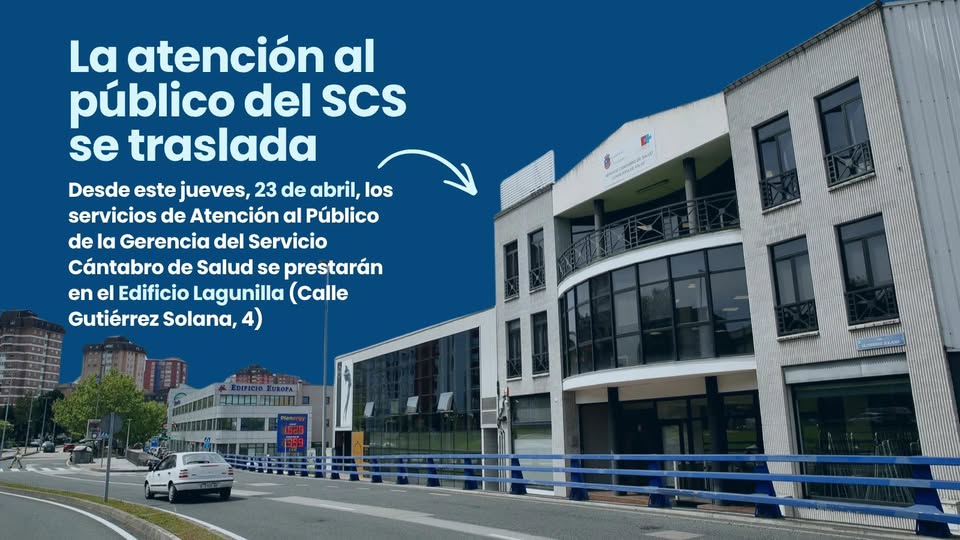 La atención al público del SCS se traslada al Edificio Lagunilla desde hoy por la demolición de la Residencia La atención al público del SCS se traslada al Edificio Lagunilla desde hoy por la demolición de la Residencia