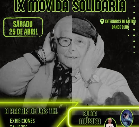 Participa en la IX Movida Solidaria y colabora con AFA 'Acuérdate de mi' de Bigastro este sábado en Metro Dance Club Participa en la IX Movida Solidaria y colabora con AFA 'Acuérdate de mi' de Bigastro este sábado en Metro Dance Club