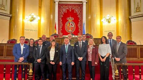 La delegaci&oacute;n de Formentera en el senado