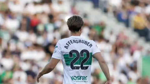 David Affengruber, en el choque ante el Atlético de Madrid. David Affengruber, en el choque ante el Atlético de Madrid.