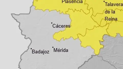 El 112 Extremadura activa este jueves la alerta amarilla por lluvias y tormentas en diversas zonas de la región El 112 Extremadura activa este jueves la alerta amarilla por lluvias y tormentas en diversas zonas de la región