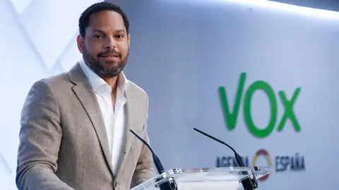 El secretario general de Vox, Ignacio Garriga esta semana. El secretario general de Vox, Ignacio Garriga esta semana.