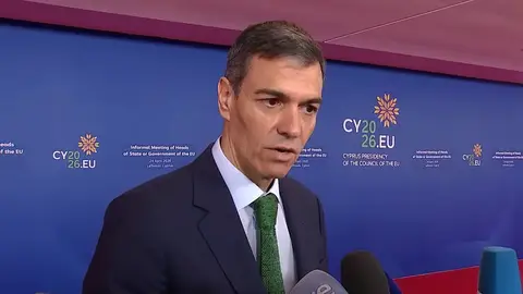 Sánchez ha criticado el acuerdo entre el PP y VOX en Aragón desde Chipre Sánchez ha criticado el acuerdo entre el PP y VOX en Aragón desde Chipre