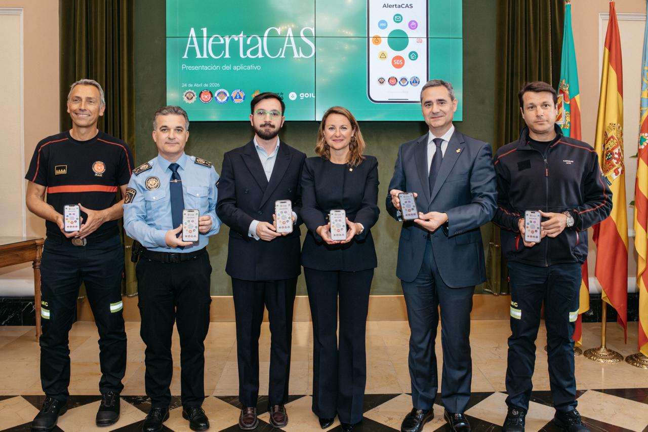 Castellón refuerza su seguridad con la app AlertaCas, un nuevo canal directo con la ciudadanía Castellón refuerza su seguridad con la app AlertaCas, un nuevo canal directo con la ciudadanía