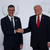 Imagen de archivo del encuentro entre Pedro Sánchez y Donald Trump en Egypt (Octubre, 2025) Imagen de archivo del encuentro entre Pedro Sánchez y Donald Trump en Egypt (Octubre, 2025)