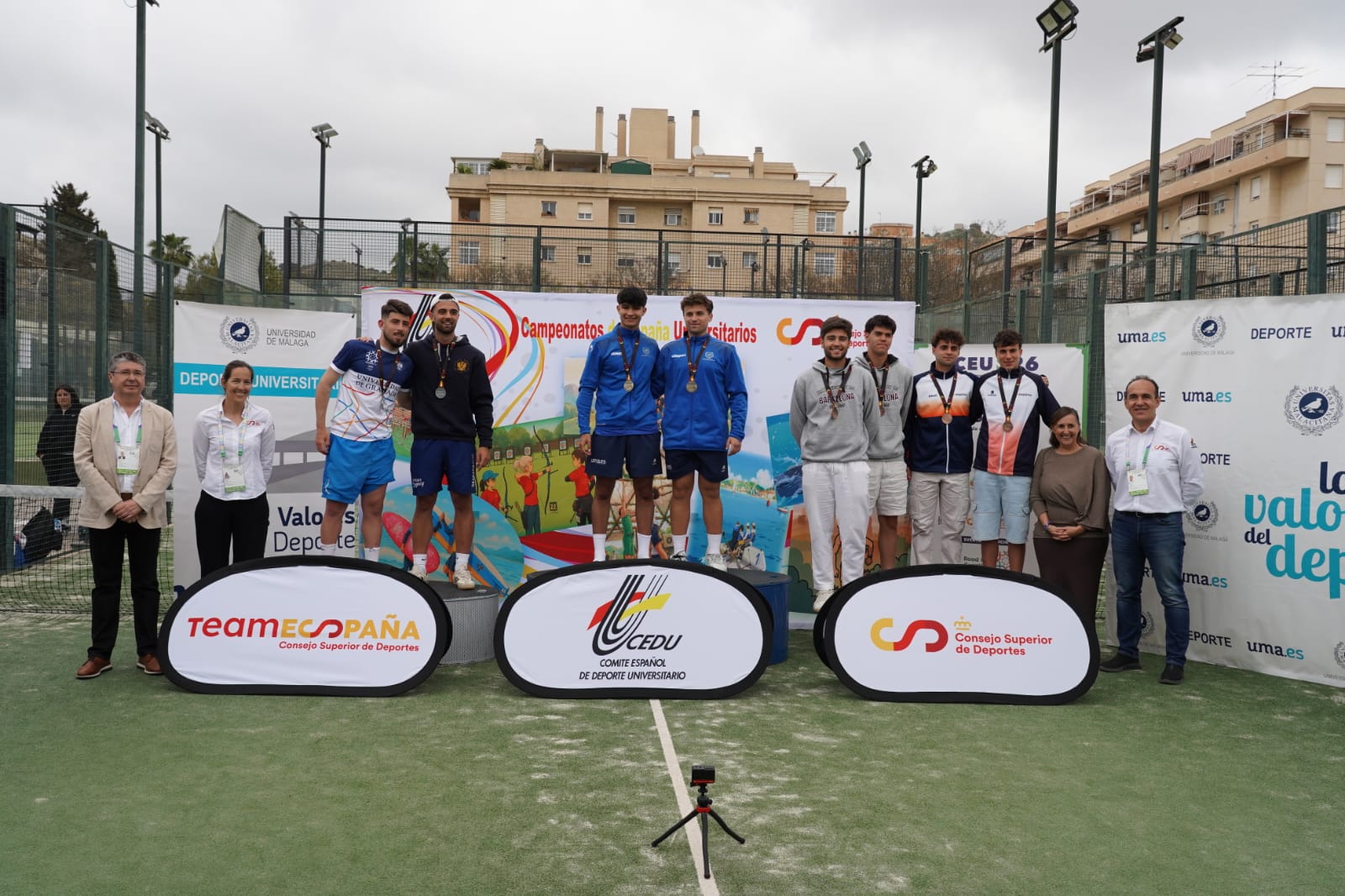 Peña y Moreno, pareja de la UMA, campeones de España universitario de pádel Peña y Moreno, pareja de la UMA, campeones de España universitario de pádel