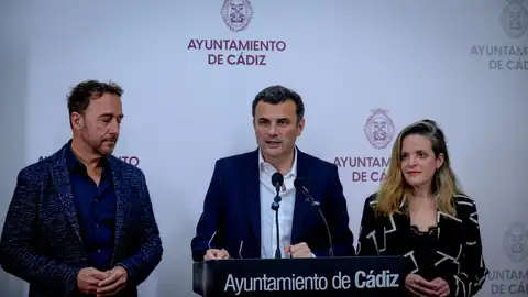 José Manuel Cossi, Bruno García y Maite González José Manuel Cossi, Bruno García y Maite González