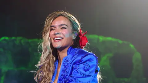 Karol G, en el Festival Coachella 2026. Karol G, en el Festival Coachella 2026.