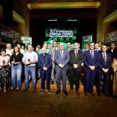 Foto de familia de todos los premiados de este año