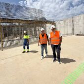 Las obras del nuevo depósito de la red de agua potable de La Nucía encaran ya su recta final