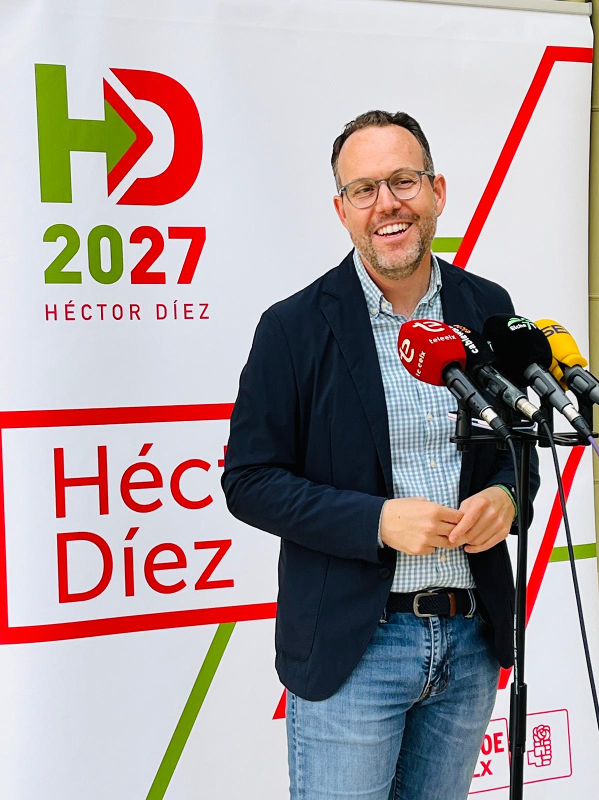 Héctor Díez (PSOE) promueve en Elche foros abiertos para recabar propuestas para la ciudad Héctor Díez (PSOE) promueve en Elche foros abiertos para recabar propuestas para la ciudad