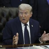 Imagen de archivo del presidente de Estados Unidos, Donald Trump
