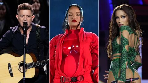 Alejandro Sanz, Rihanna y Anitta