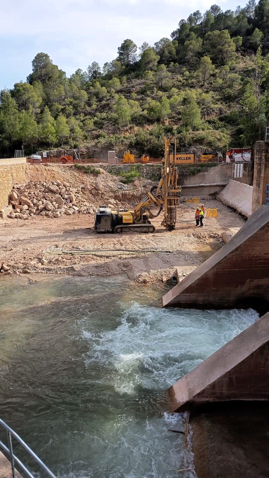 La CHS inicia los trabajos, declarados de emergencia, de reparación del azud de Liétor La CHS inicia los trabajos, declarados de emergencia, de reparación del azud de Liétor