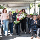 Gernika recuerda 89 años después a las víctimas del bombardeo con una ofrenda floral y misa en el cementerio