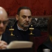El exministro Jose Luis Ábalos durante la audiencia preliminar en el Tribunal Supremo.