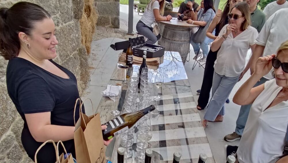 Cata en la Primavera de Portas Abertas da Ruta do Viño do Ribeiro