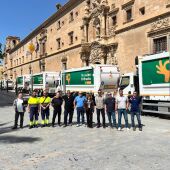 Presentación de camiones recolectores de RSU en Orihuela