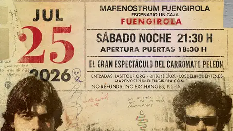 Los Delinqüentes vuelven a los escenarios tras casi 15 años de ausencia Marenostrum