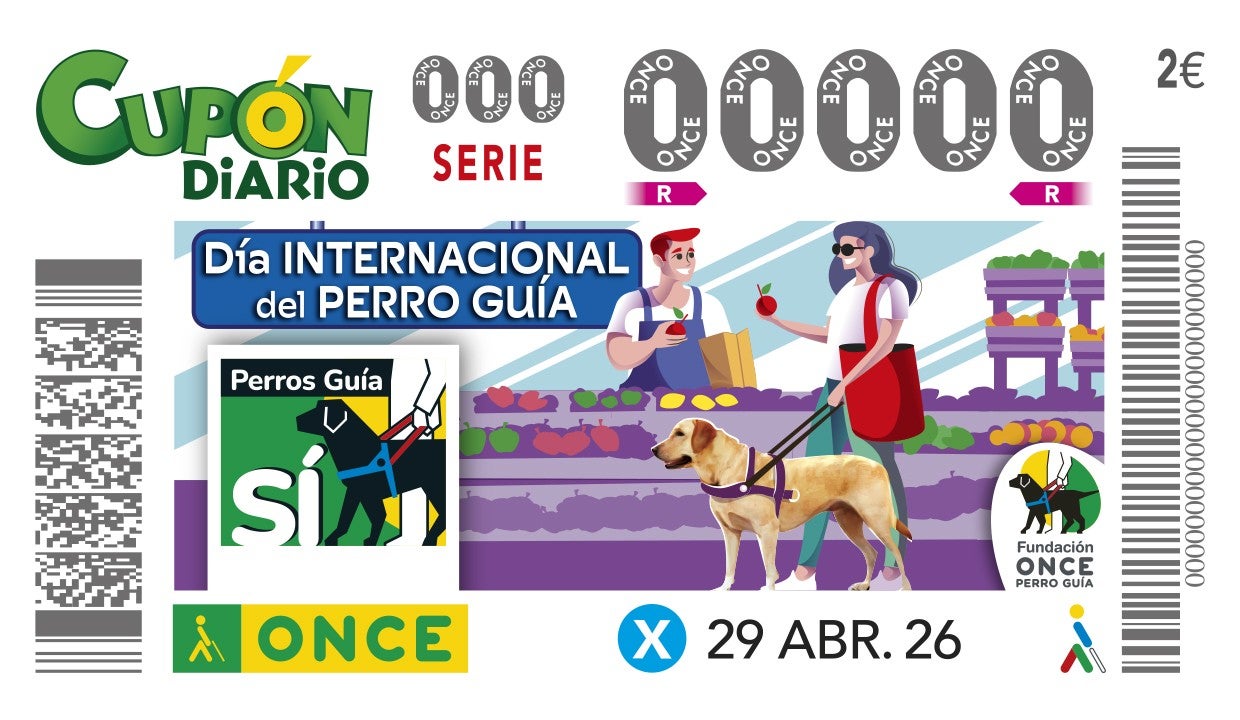 Los perros guía de la ONCE reclaman en Málaga su derecho de acceso a establecimientos de alimentación Los perros guía de la ONCE reclaman en Málaga su derecho de acceso a establecimientos de alimentación