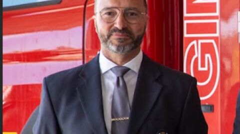 Jos&eacute; Antonio L&oacute;pez, jefe del Servicio de Bomberos de Ibiza