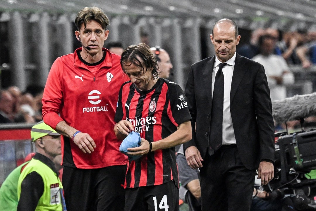 Modric, operado de una fractura del pómulo a un mes y medio del Mundial Modric, operado de una fractura del pómulo a un mes y medio del Mundial