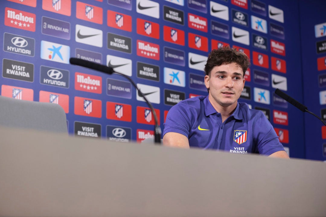 Julián Alvarez: "La historia la queremos hacer nosotros" Julián Alvarez: "La historia la queremos hacer nosotros"