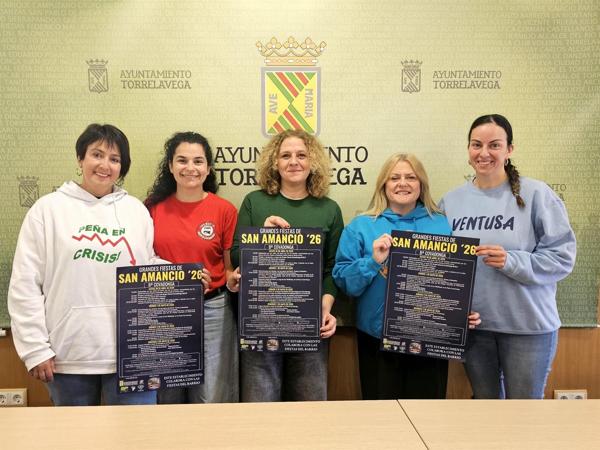Las peñas del barrio Covadonga organizan las fiestas de San Amancio que regresan a su ubicación tradicional Las peñas del barrio Covadonga organizan las fiestas de San Amancio que regresan a su ubicación tradicional