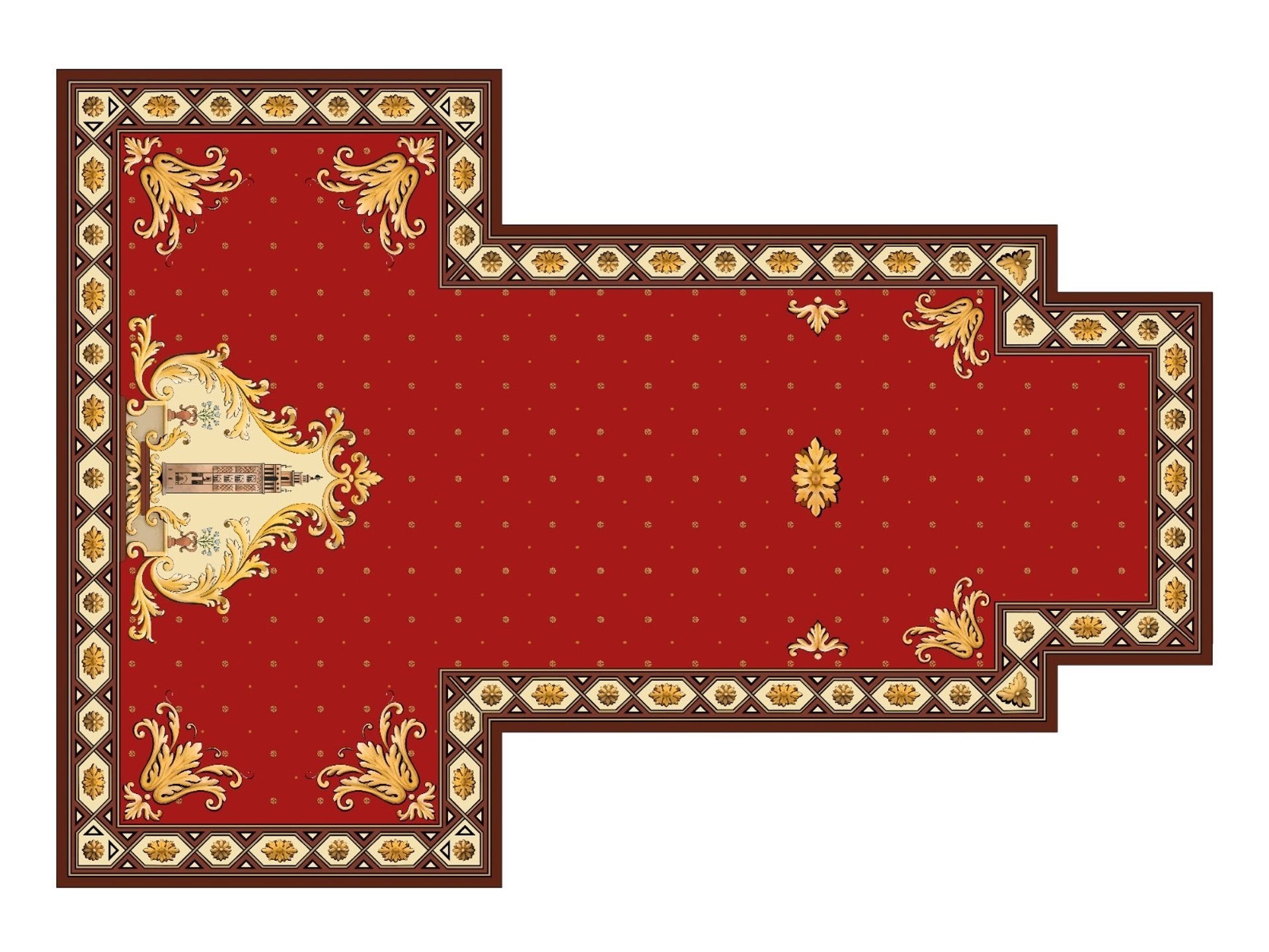 La Catedral encarga una alfombra de 127 metros cuadrados a la Real Fábrica de Tapices para su Altar Mayor La Catedral encarga una alfombra de 127 metros cuadrados a la Real Fábrica de Tapices para su Altar Mayor
