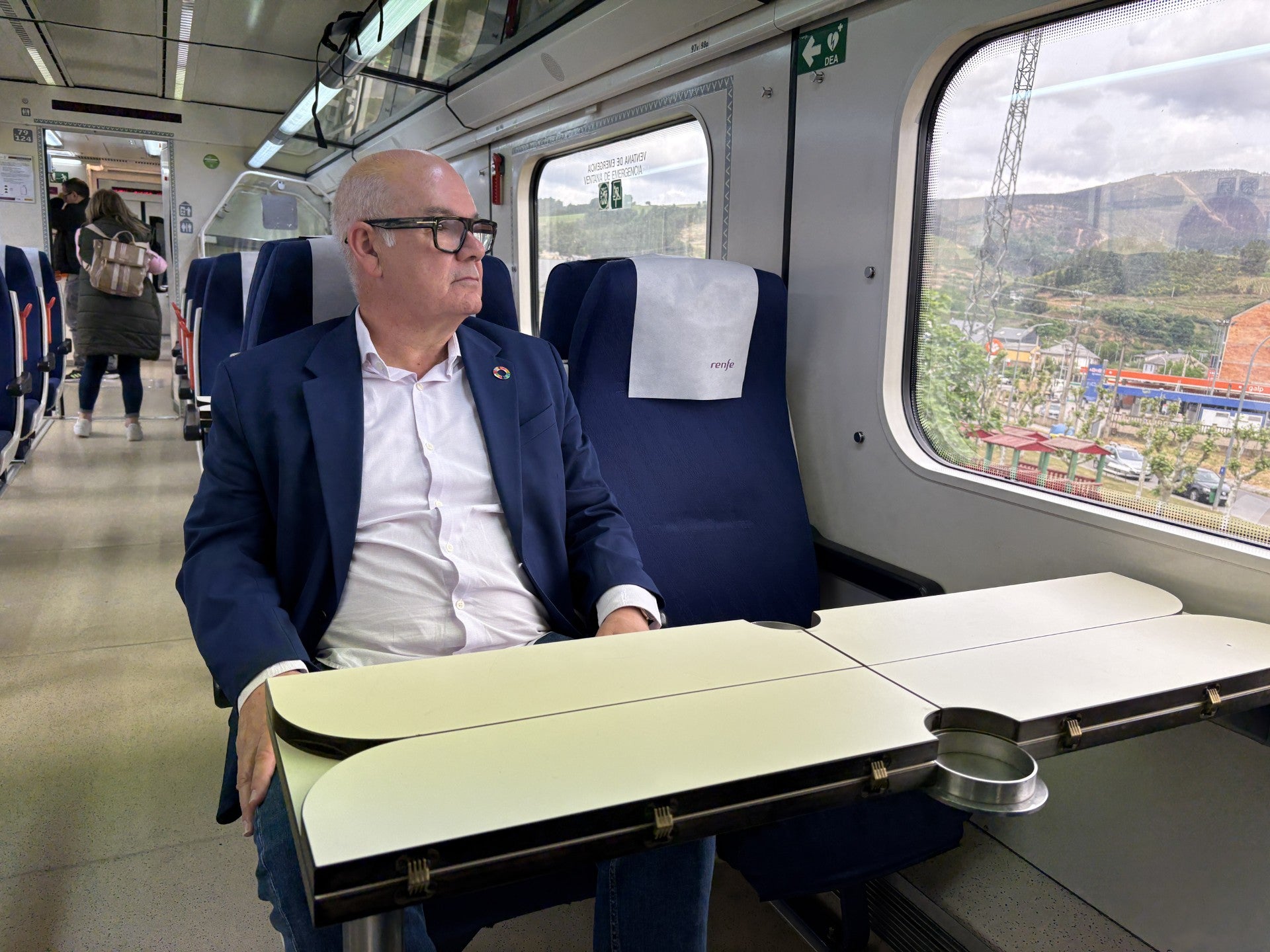 O subdelegado do goberno comproba a nova liña Ourense-Ponferrada de Renfe O subdelegado do goberno comproba a nova liña Ourense-Ponferrada de Renfe