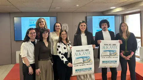 Presentación de la Feria del Libro de Alicante Presentación de la Feria del Libro de Alicante