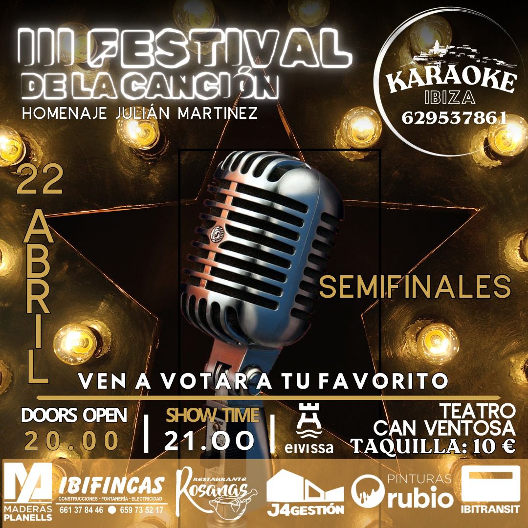 Ginés Villalba: “Qué menos que dedicarle un festival a la persona que nos metió en el mundo del karaoke y que siempre fue una muy buena persona” Ginés Villalba: “Qué menos que dedicarle un festival a la persona que nos metió en el mundo del karaoke y que siempre fue una muy buena persona”